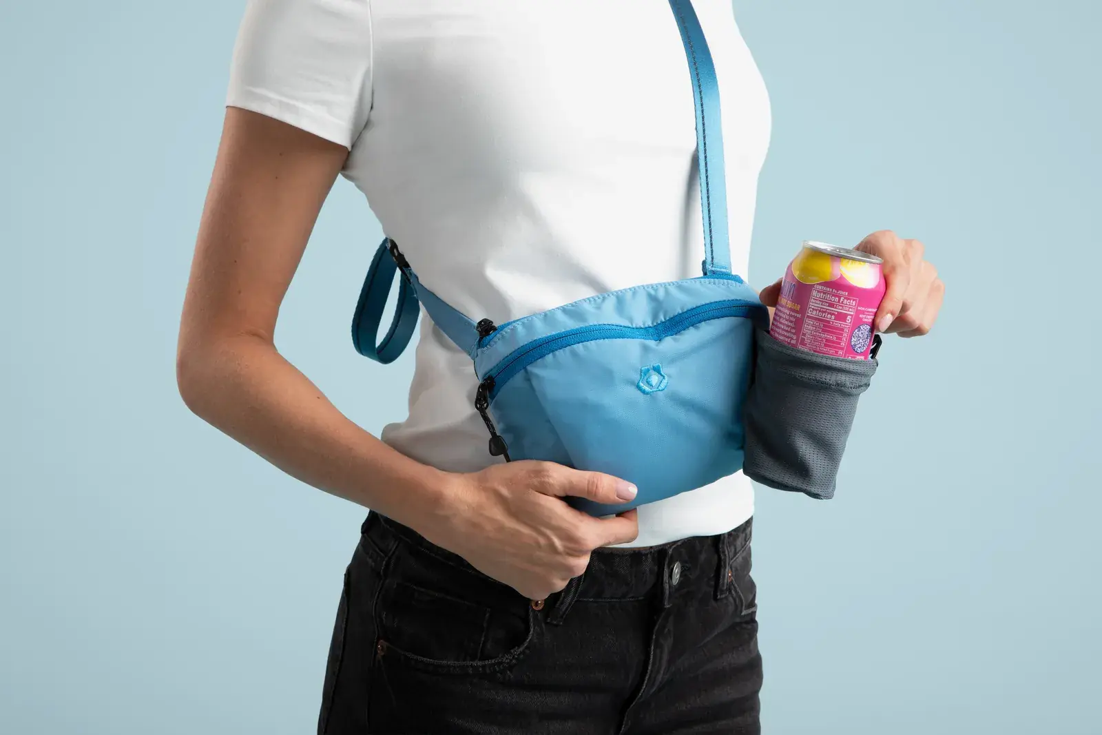 Ready-Go Crossbody in use 2